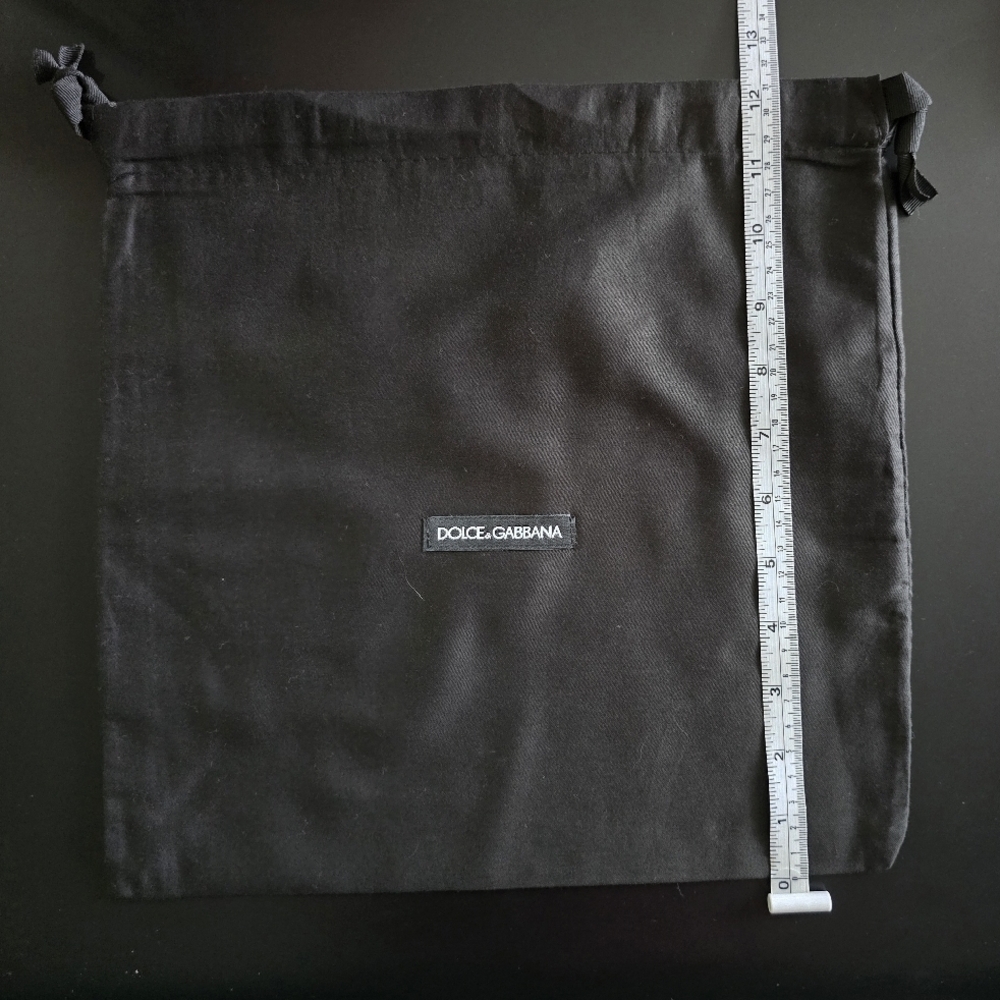 Dolce & Gabbana Black Dust Bag
